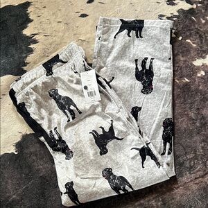 Men’s Crown & Ivy Black Lab Pajama Bottoms 
NWT Size XXL